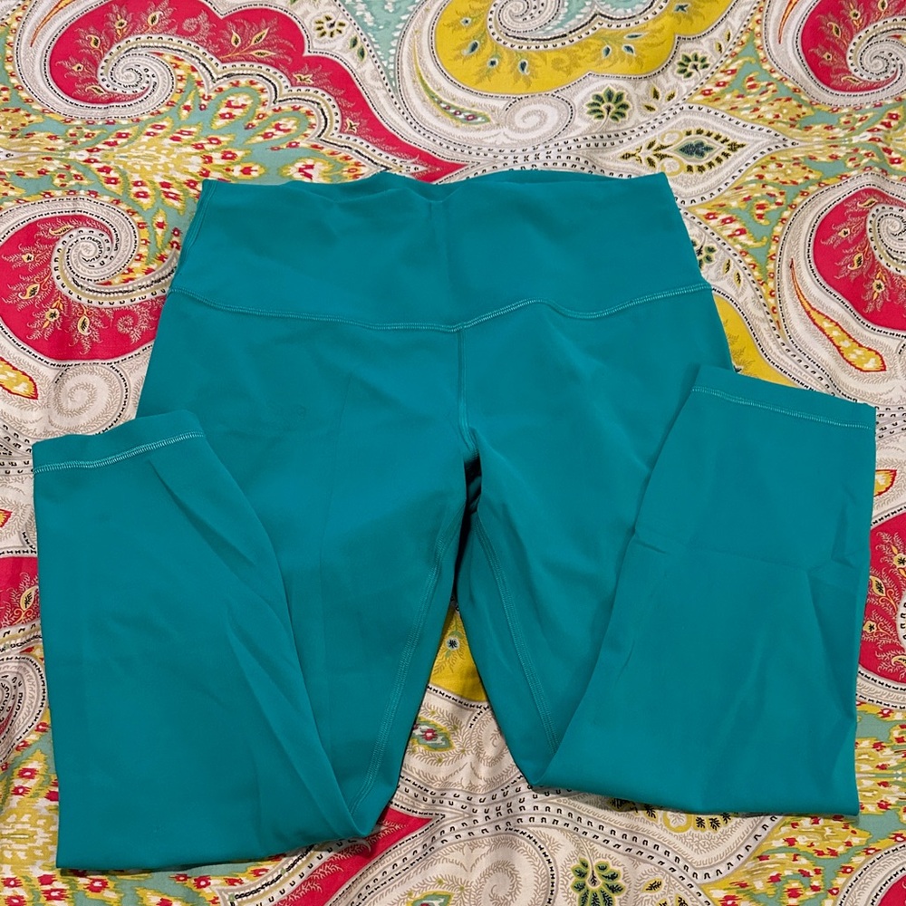 Lululemon Athletica Green Leggings